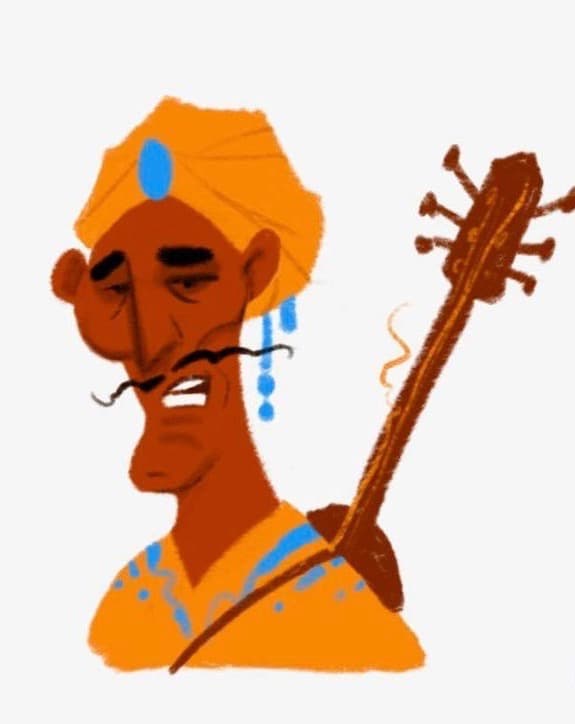 A D&D Character